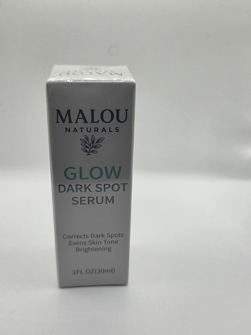 Malou Naturals – Glow Dark Spot Serum | Corrects Dark Spots, Evens Skin Tone & Brightens (30ml)