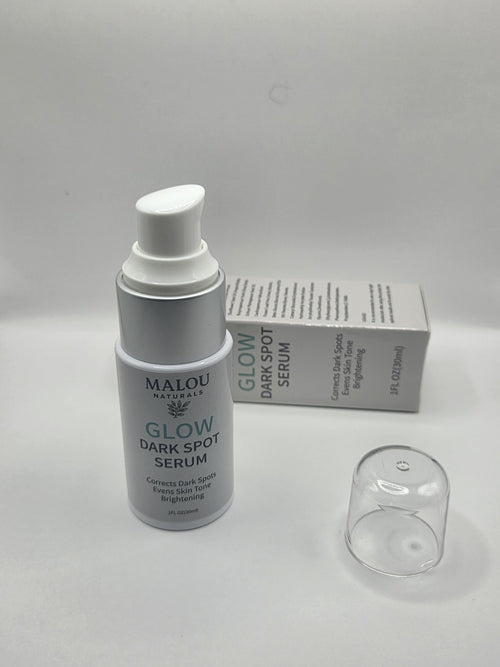 Malou Naturals – Glow Dark Spot Serum | Corrects Dark Spots, Evens Skin Tone & Brightens (30ml)